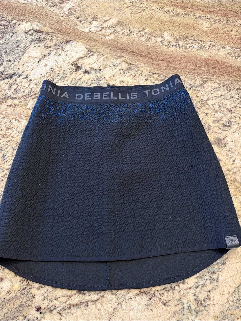 Toniia DeBellis Black Women's Skirt - Textured A-Line sz xs